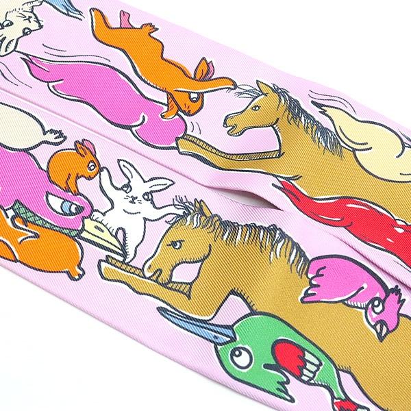 広尾店】極美品 エルメス HERMES ツイリー MILLE ET UN LAPINS 千と一