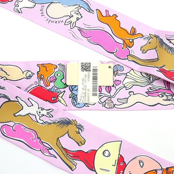 広尾店】極美品 エルメス HERMES ツイリー MILLE ET UN LAPINS 千と一