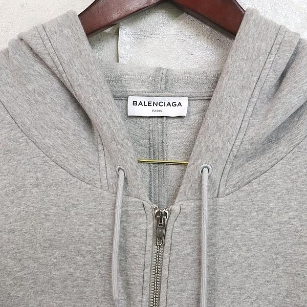 広尾店】 バレンシアガ BALENCIAGA ロゴ プリント ジップパーカー