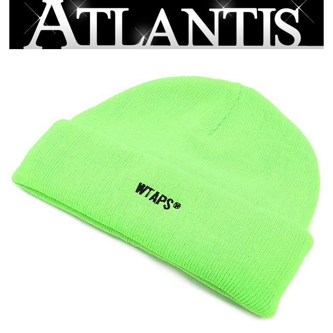 ★wtaps.ニット帽.新品未使用.即完売品★ 広尾店】美品 ダブルタップス WTAPS ロゴ刺繍 ビーニー ニットキャップ