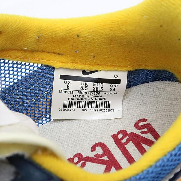 広尾店】ナイキ NIKE NIKE×sacai LDWAFFLE スニーカー BV0073-400 青