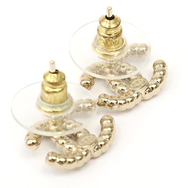 広尾店】シャネル CHANEL ココマークパールピアス B21 【17681