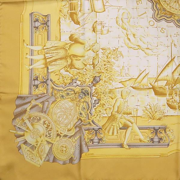 広尾店】エルメス HERMES カレ90 大判スカーフ AZVLEJOS アズレージョ