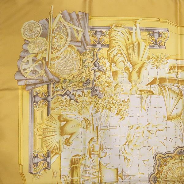 広尾店】エルメス HERMES カレ90 大判スカーフ AZVLEJOS アズレージョ