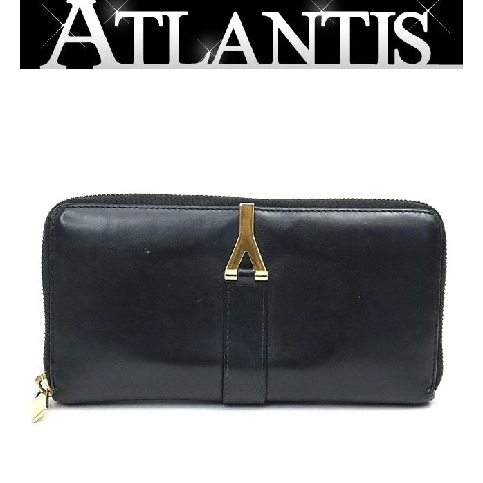 広尾店】 サンローランパリ SAINT LAURENT PARIS Yロゴ 長財布
