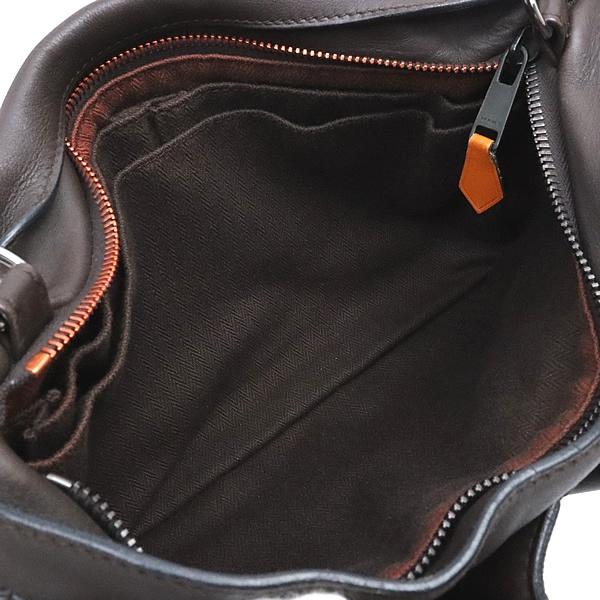 【広尾店】エルメス HERMES キャラバンホリゾンタルPM ショルダーバッグ 2WAYバッグ ヴォーデルマ ハバナ SV金具 □J刻印(2006年) 【17876】 |  | 06