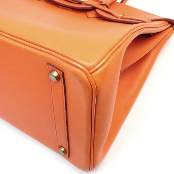 広尾店】 エルメス HERMES バーキン35 ハンドバッグ ヴォーシャモニー