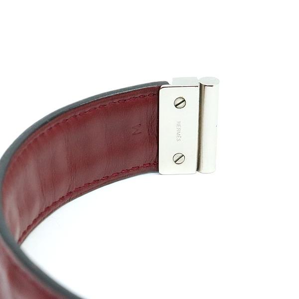 広尾店】美品 エルメス HERMES レア！ レザーブレスレット 