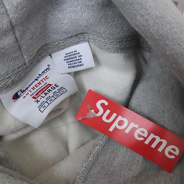広尾店】新品 シュプリーム Supreme×Champion パーカー フーディー