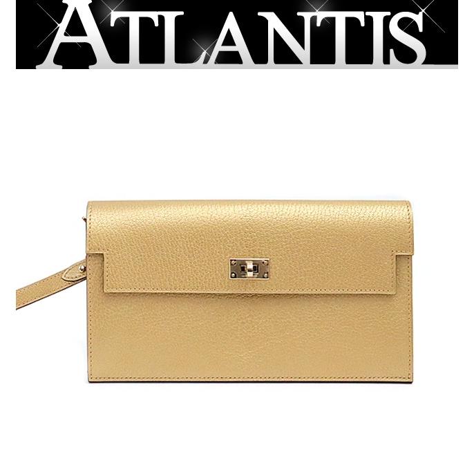広尾店】極美品 エルメス HERMES ケリーポケットロング シェーブル
