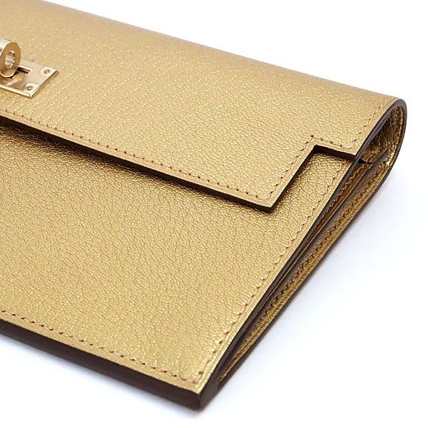 広尾店】極美品 エルメス HERMES ケリーポケットロング シェーブル