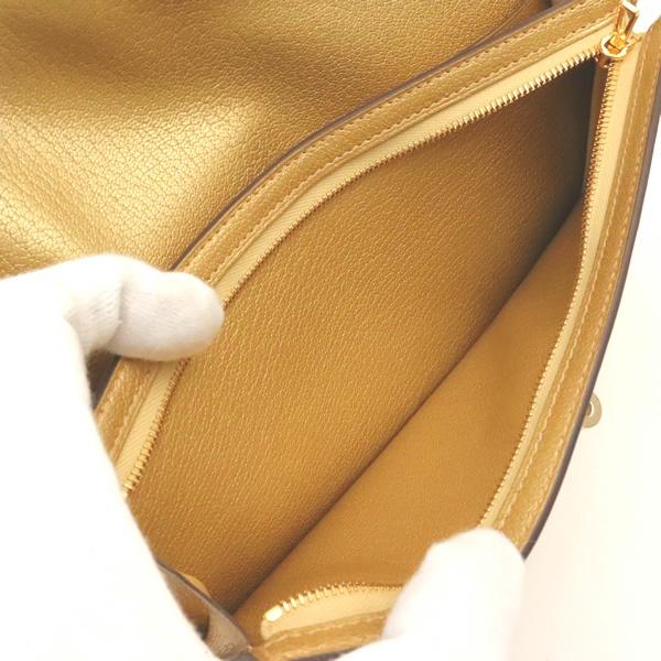 広尾店】極美品 エルメス HERMES ケリーポケットロング シェーブル
