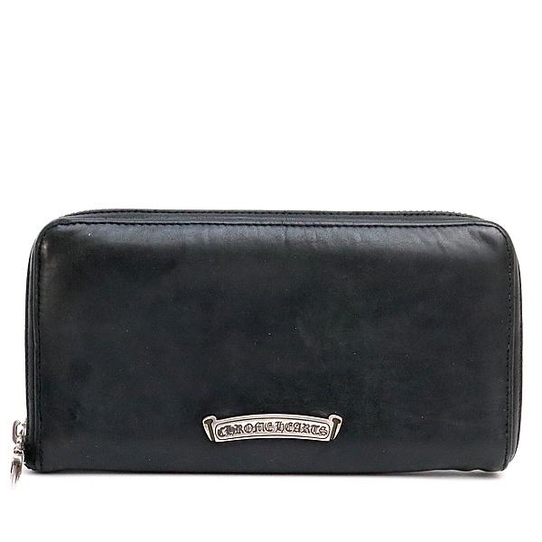 【未使用級】Chrome Hearts クロムハーツ　長財布　インヴォイス付き 新宿店】クロムハーツ CHROME HEARTS インボイス付き REC F ZIP ゼロ