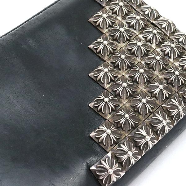【未使用級】Chrome Hearts クロムハーツ　長財布　インヴォイス付き 新宿店】クロムハーツ CHROME HEARTS インボイス付き REC F ZIP ゼロ
