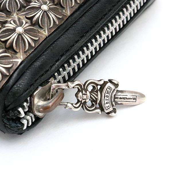 【未使用級】Chrome Hearts クロムハーツ　長財布　インヴォイス付き 新宿店】クロムハーツ CHROME HEARTS インボイス付き REC F ZIP ゼロ