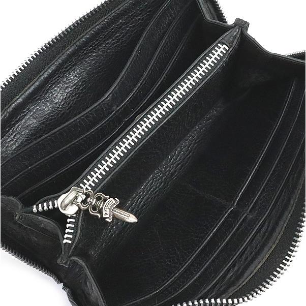 【未使用級】Chrome Hearts クロムハーツ　長財布　インヴォイス付き 未使用級】Chrome Hearts クロムハーツ 長財布 インヴォイス付き