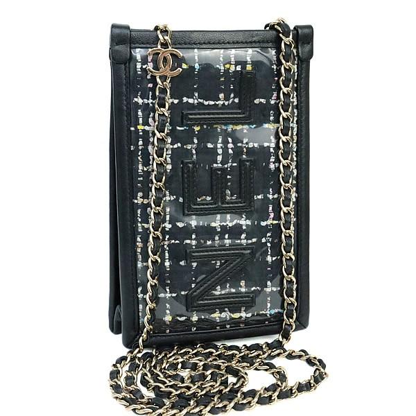広尾店】シャネル CHANEL ロゴビニール ミニチェーンショルダーバッグ