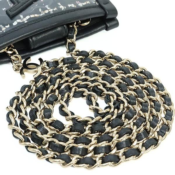 広尾店】シャネル CHANEL ロゴビニール ミニチェーンショルダーバッグ