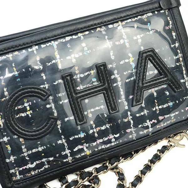 広尾店】シャネル CHANEL ロゴビニール ミニチェーンショルダーバッグ