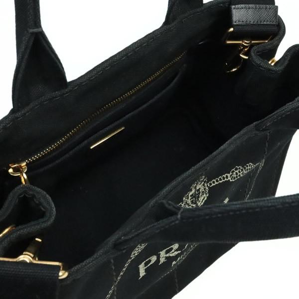 広尾店】プラダ PRADA カナパミニ トートバッグ 2WAYバッグ ブラック