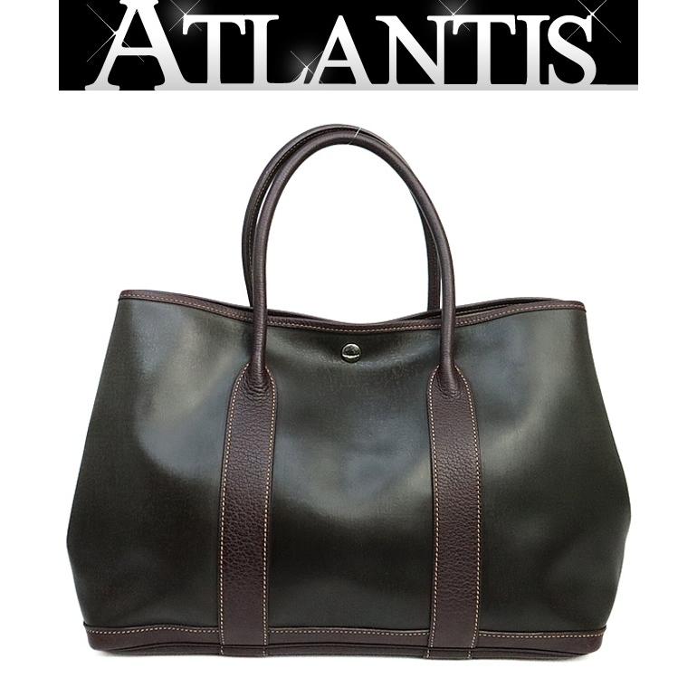 広尾店】エルメス HERMES ガーデンパーティPM トートバッグ アマゾニア