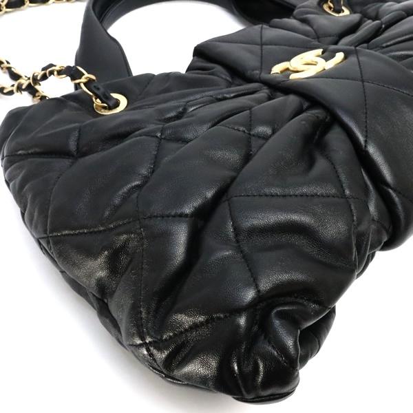 【広尾店】極美品 シャネル CHANEL マトラッセ リボン ボウ バッグ ラムスキン ランダムシリアル 【18238】 広尾店】極美品 シャネル CHANEL マトラッセ リボン ボウ バッグ