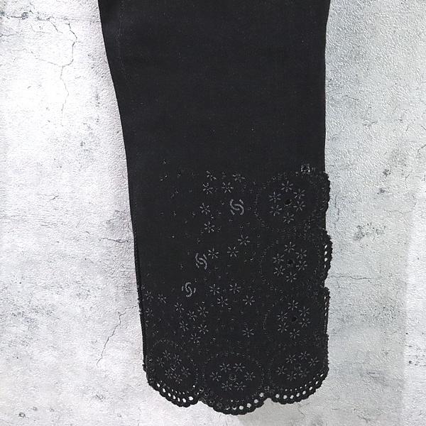 広尾店】美品 シャネル CHANEL デニムパンツ ブラック P52756 size:40