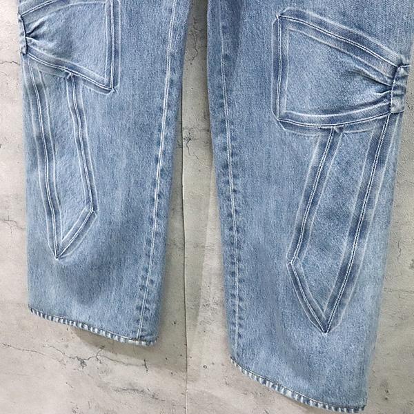 広尾店】極美品 シャネル CHANEL 25AW リボンデニムパンツ P80580 size