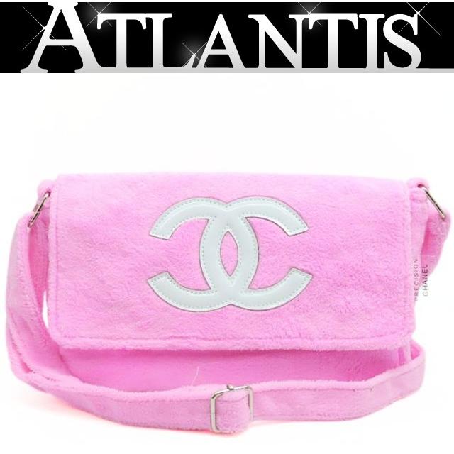 広尾店】極美品 シャネル CHANEL パイル地 ノベルティ ショルダー