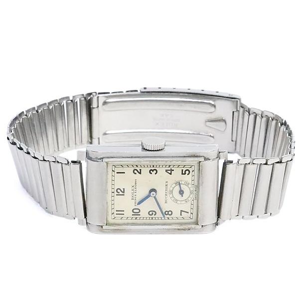 【広尾店】ロレックス ROLEX【アンティーク】プリンスエレガンテ レクタンギュラー スクエア腕時計 シルバーブレス アイボリー文字盤 約18.5cm【18322】 |  | 01