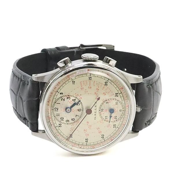 【広尾店】ギャレット GALLET【アンティーク】マルチクロン レギュレーター クロノグラフ メンズ 腕時計 ライトゴールド文字盤 約18.5cm【18324】 |  | 06