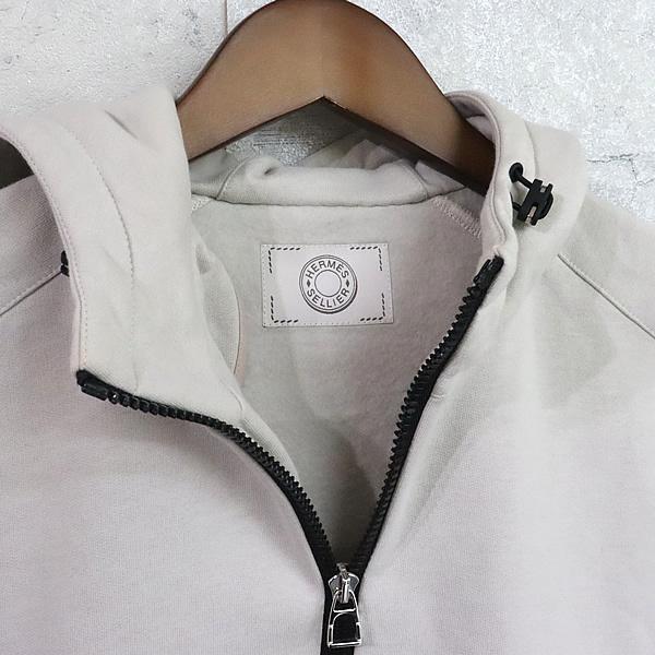 【広尾店】 エルメス HERMES レディース ハーフジップ フーディー size: XL 【18388】 |  | 04