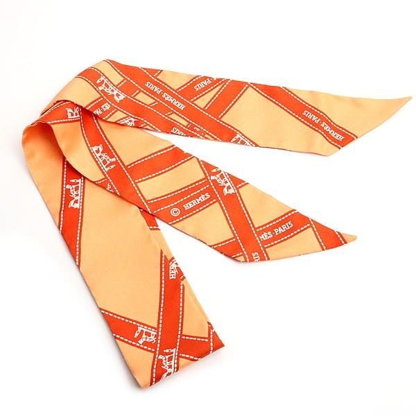 広尾店】美品 エルメス HERMES ツイリー ボリュデュック柄 スカーフ