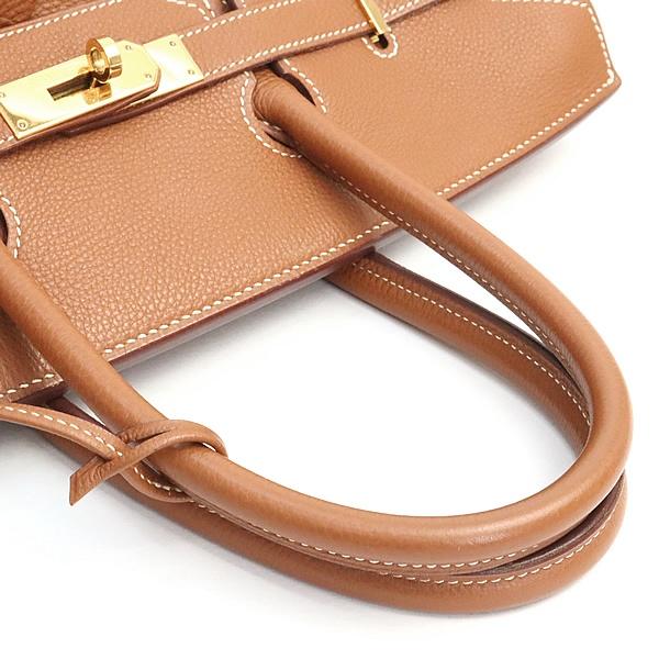広尾店】エルメス HERMES バーキン35 ハンドバッグ トゴ ゴールド □I
