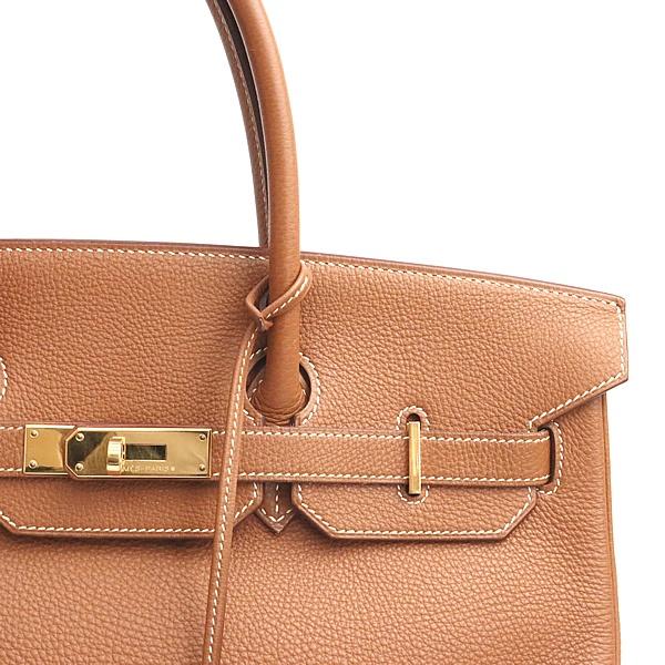 広尾店】エルメス HERMES バーキン35 ハンドバッグ トゴ ゴールド □I