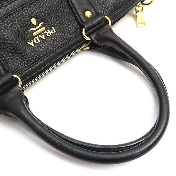 広尾店】プラダ PRADA ミニボストンバッグ ハンドバッグ レザー
