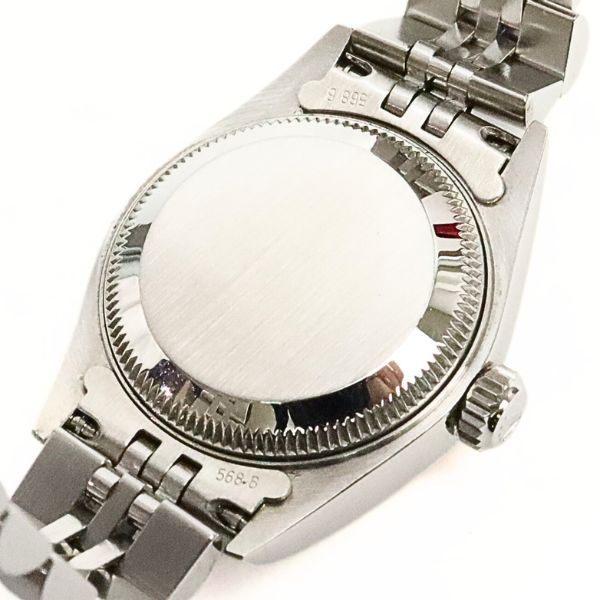 【広尾店】美品 ロレックス ROLEX デイトジャスト10Pダイヤ レディース腕時計 彫りコンピューター文字盤 79174G K番(2001年)【18763】 |  | 04