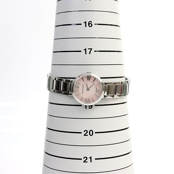 【広尾店】 ティファニー TIFFANY ＆ Co. アトラス レディース 腕時計 ピンクシェル クォーツ 71854906【19244】 |  | 09