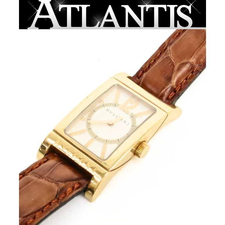 【広尾店】ブルガリ BVLGARI レッタンゴロ レディース腕時計 RT39G K18YG 約42g【19255】 | 