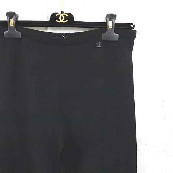 広尾店】 シャネル CHANEL スパッツ パンツ 02C size40 94305 【19386