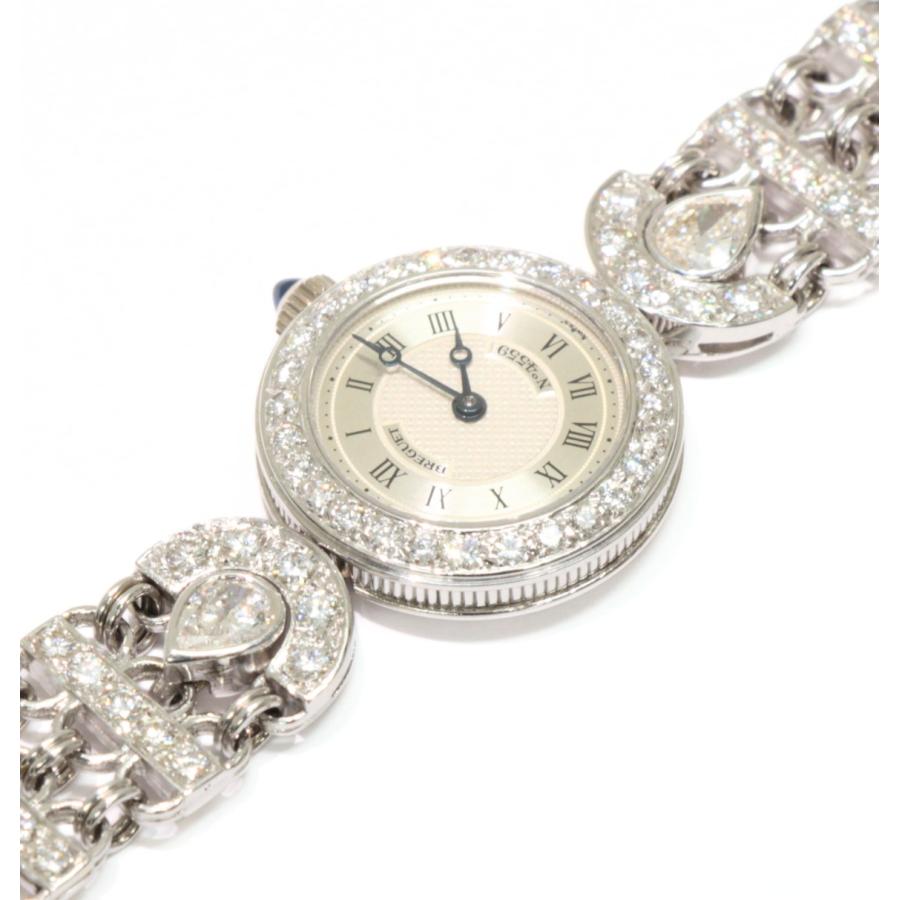 【広尾店】美品 ブレゲ BREGUET ハイジュエリー クラシック腕時計 8341 K18WG(750) 90年代製【19864】 |  | 02