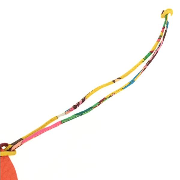 【広尾店】未使用 エルメス HERMES プティアッシュ イルカ バッグチャーム オレンジ×ネイビー トリヨンクレマンス×エプソン 【20208】 |  | 02