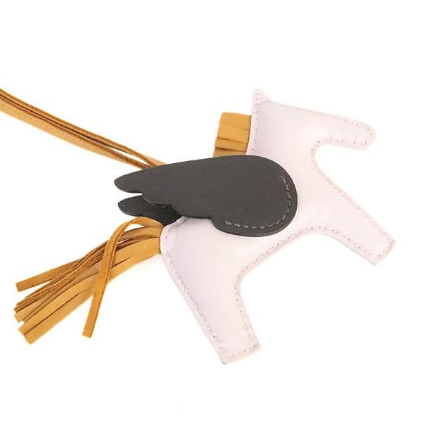 【広尾店】美品 エルメス HERMES ペガサスロデオPM チャーム モーウペール×セサミ×エベンヌ　U刻印（2022年） 【20239】 |  | 01