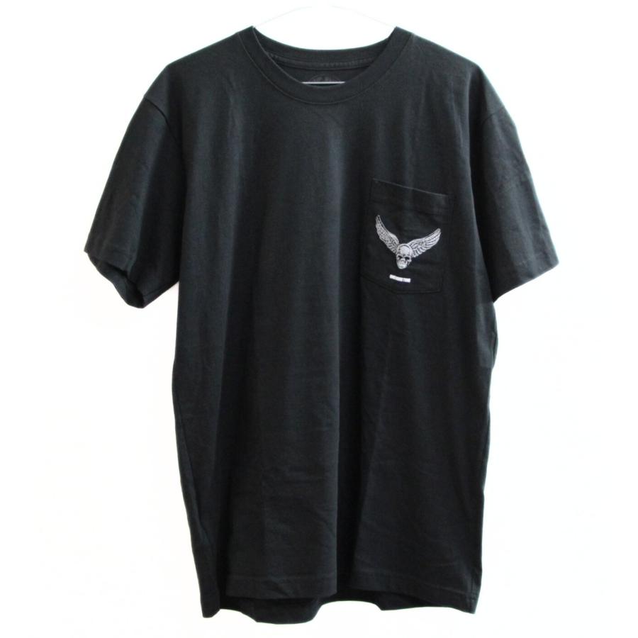 CHROME HEARTS 新宿店 新品 クロムハーツ フォティ YUNGBLUD AEROSMITH Tシャツ 半袖 メンズ size:L 黒 【30352】の画像