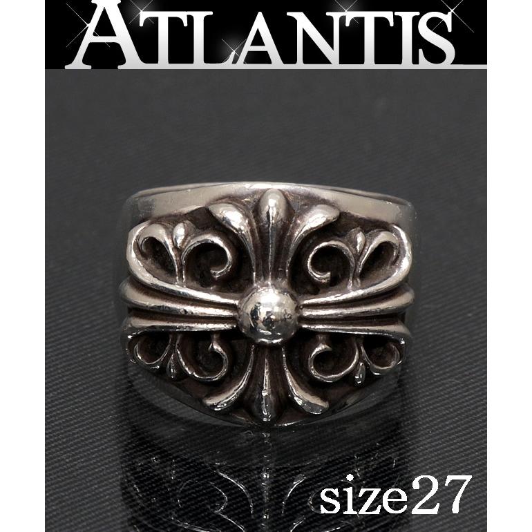 A&G キーパーリング SV925 約15号 メンズシルバー CHROME HEARTS 新宿店 クロムハーツ キーパーリング 指輪 メンズ