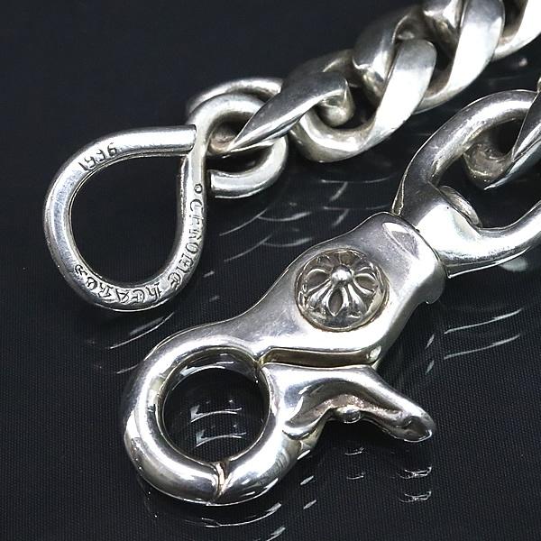 CHROME HEARTS 新宿店 クロムハーツ インボイス付き 1クリップ クラシック ウォレットチェーン ショート メンズ シルバー SV925 30635 CHROME HEARTS 新宿店 クロムハーツ インボイス付き 1クリップ