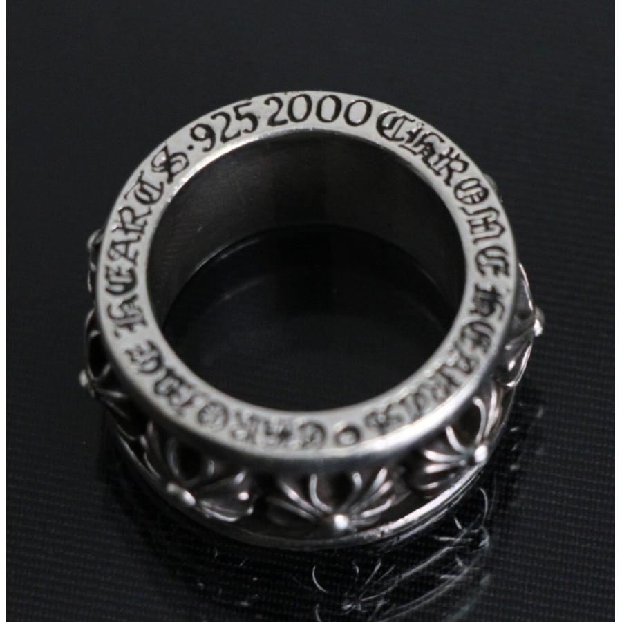 CHROME HEARTS 新宿店 クロムハーツ CHX スピナー リング 指輪 シルバー SV925 約21号 30840