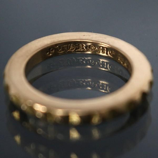 CHROME HEARTS 新宿店 クロムハーツ 22K TFP トゥルーファッキンパン ビックパンク リング 指輪 メンズ 約10.5号 ゴールド 30917 CHROME HEARTS 新宿店 クロムハーツ 22K TFP トゥルーファッキンパン