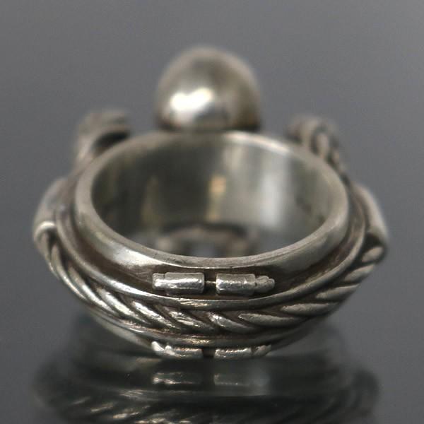 CHROME HEARTS 新宿店 クロムハーツ フォティハリスティーター ケーブル リング 指輪 メンズ シルバー SV925 約14号 30951