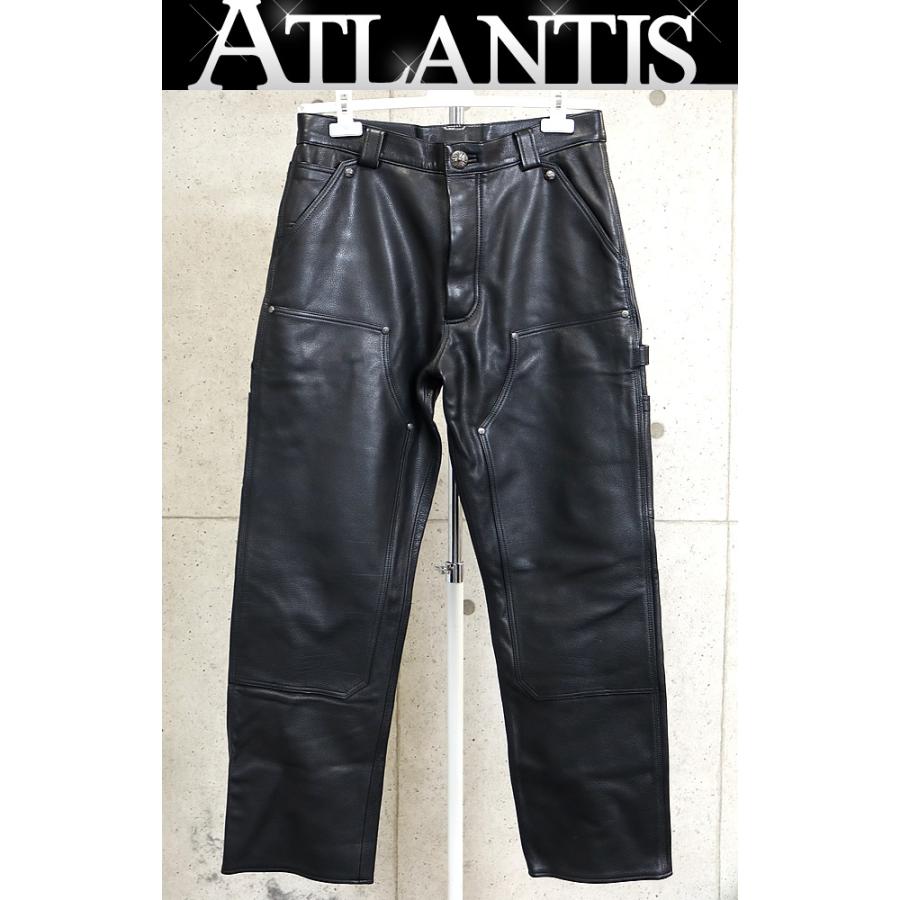 CHROME HEARTS 新宿店 クロムハーツ 美品 ダブルニー レザー